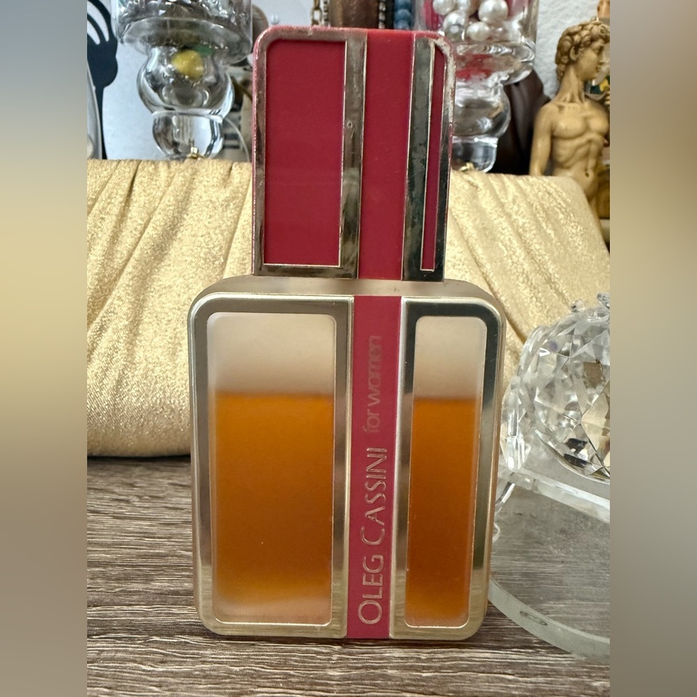Vintage Oleg Cassini Women Cologne Concentrate Spray Jovan 2 FL OZ  80% Full